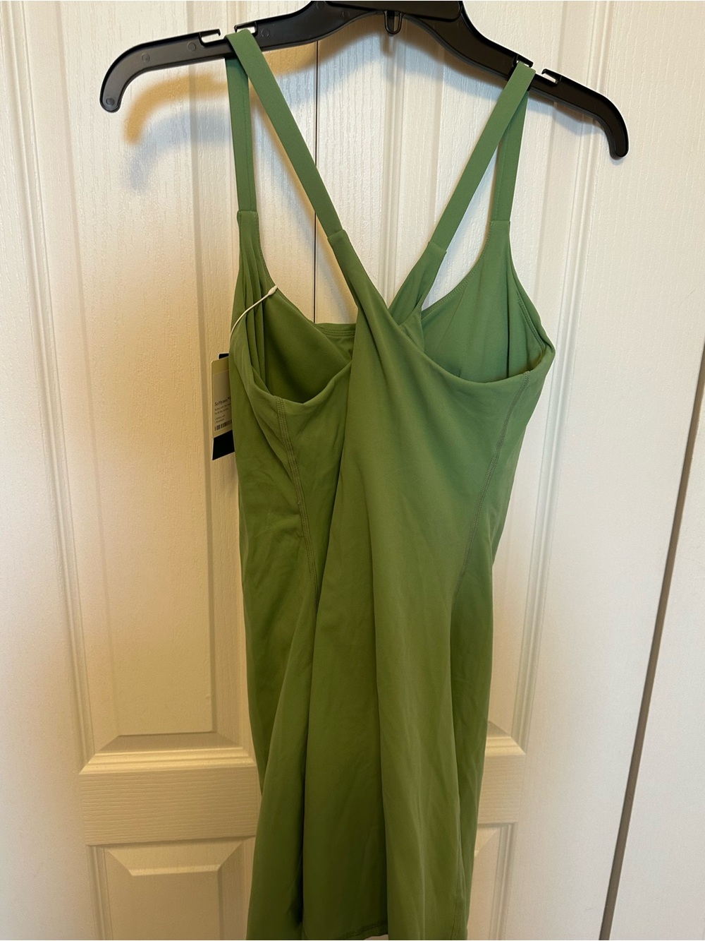 HALARA Olive Green Crossback Dress - Picture 2 of 3